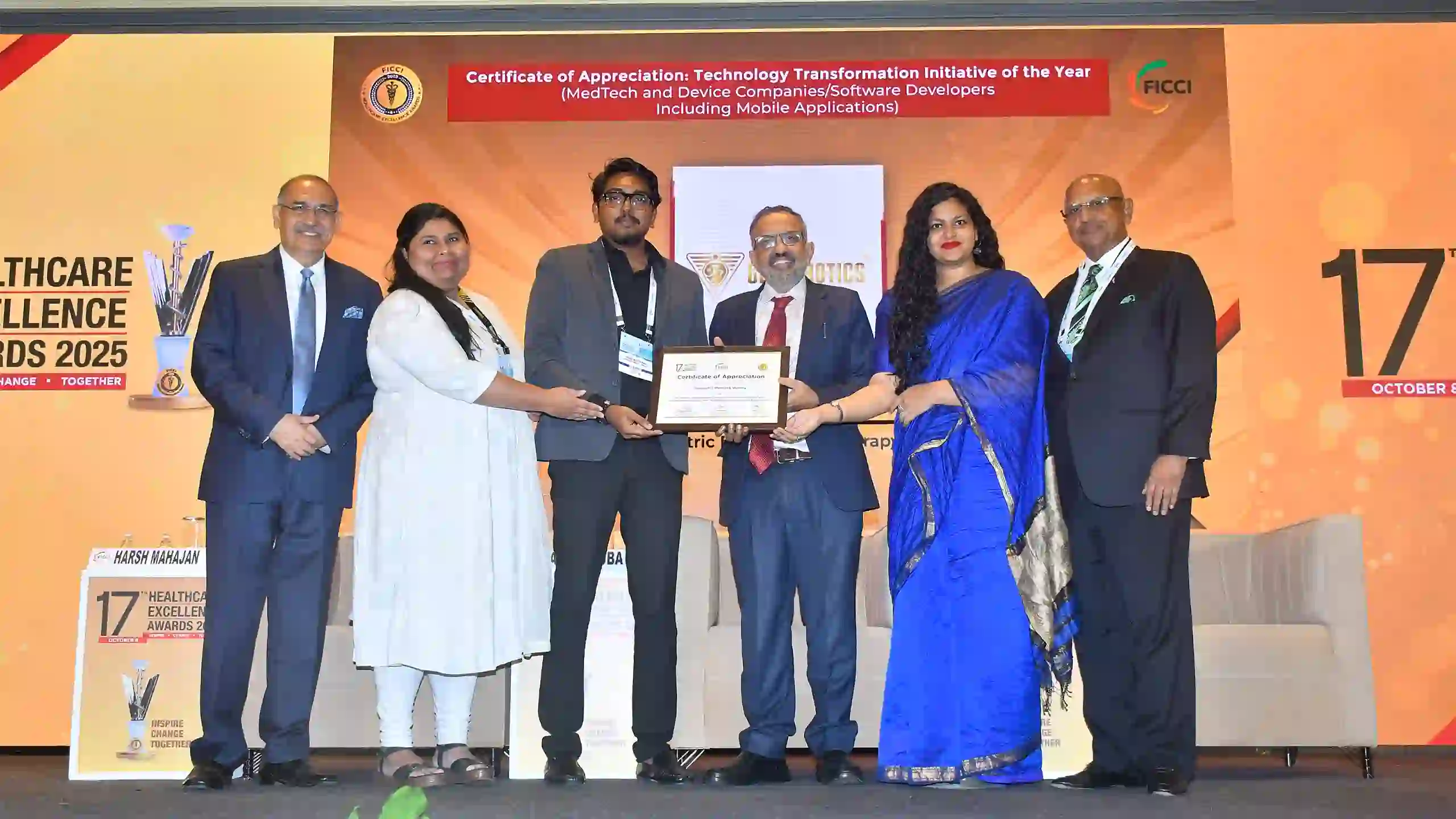 Certificate of Appreciation