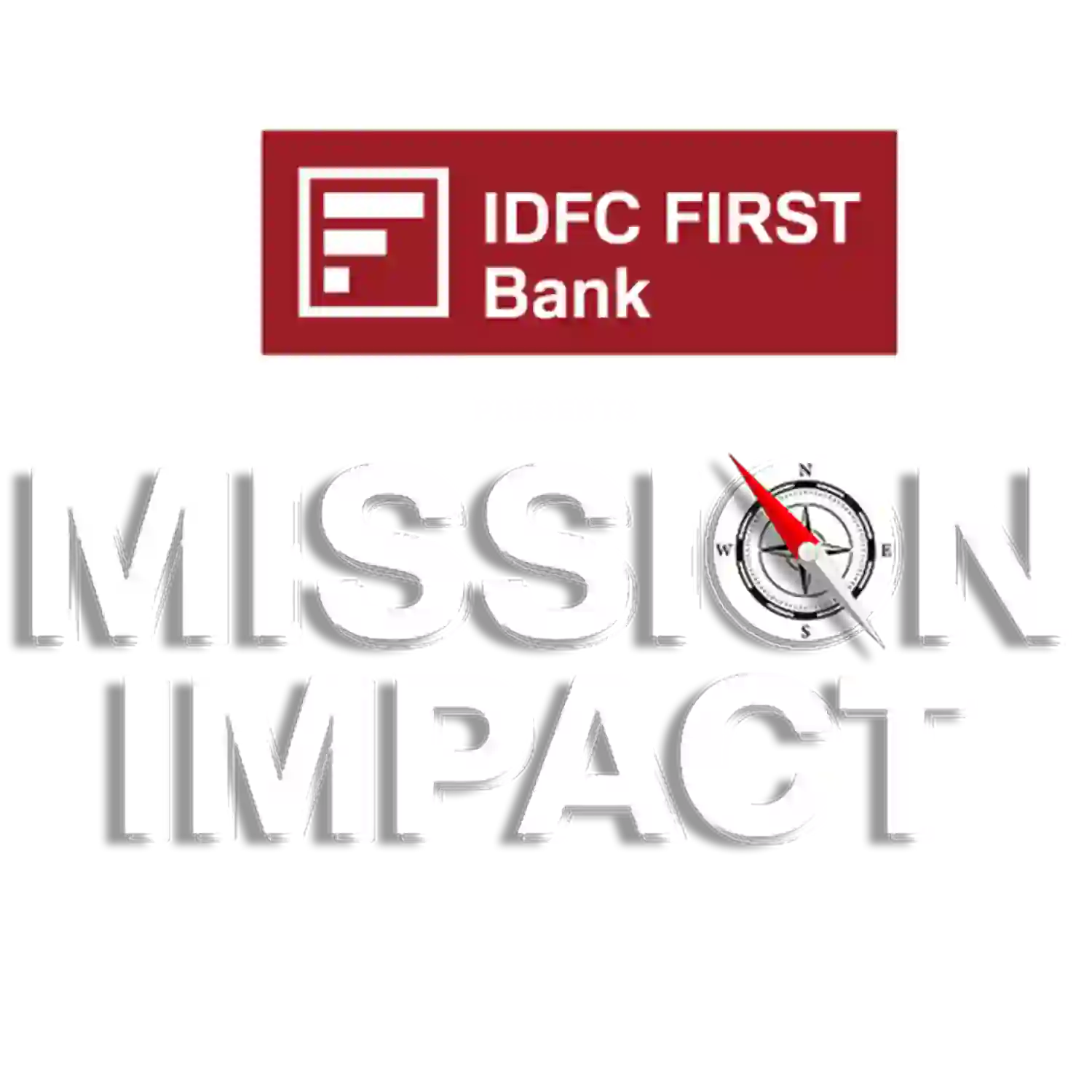 NDTV–IDFC FIRST Bank Mission Impact Award Logo