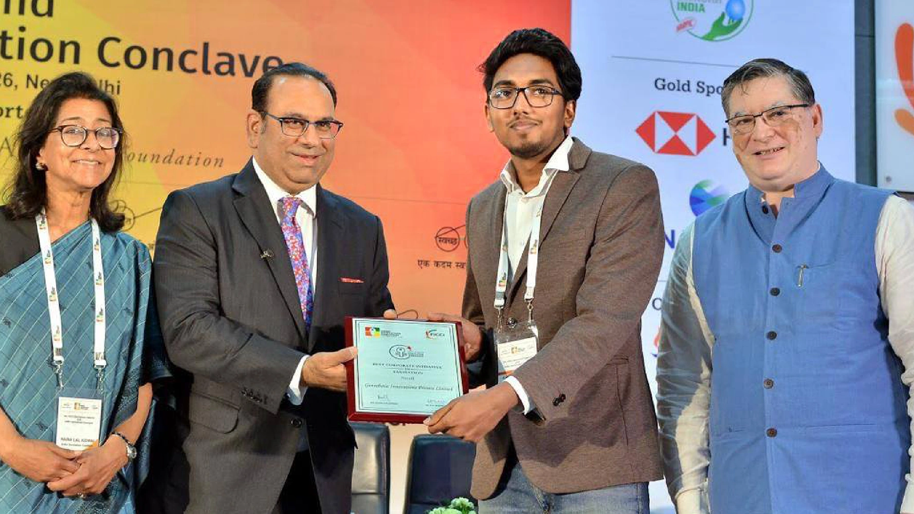ISC FICCI Best Corporate Initiative Award 2019